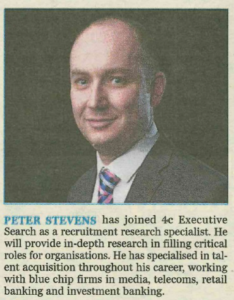 Peter Stevens   July 2015