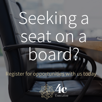 Seeking a seat on a board